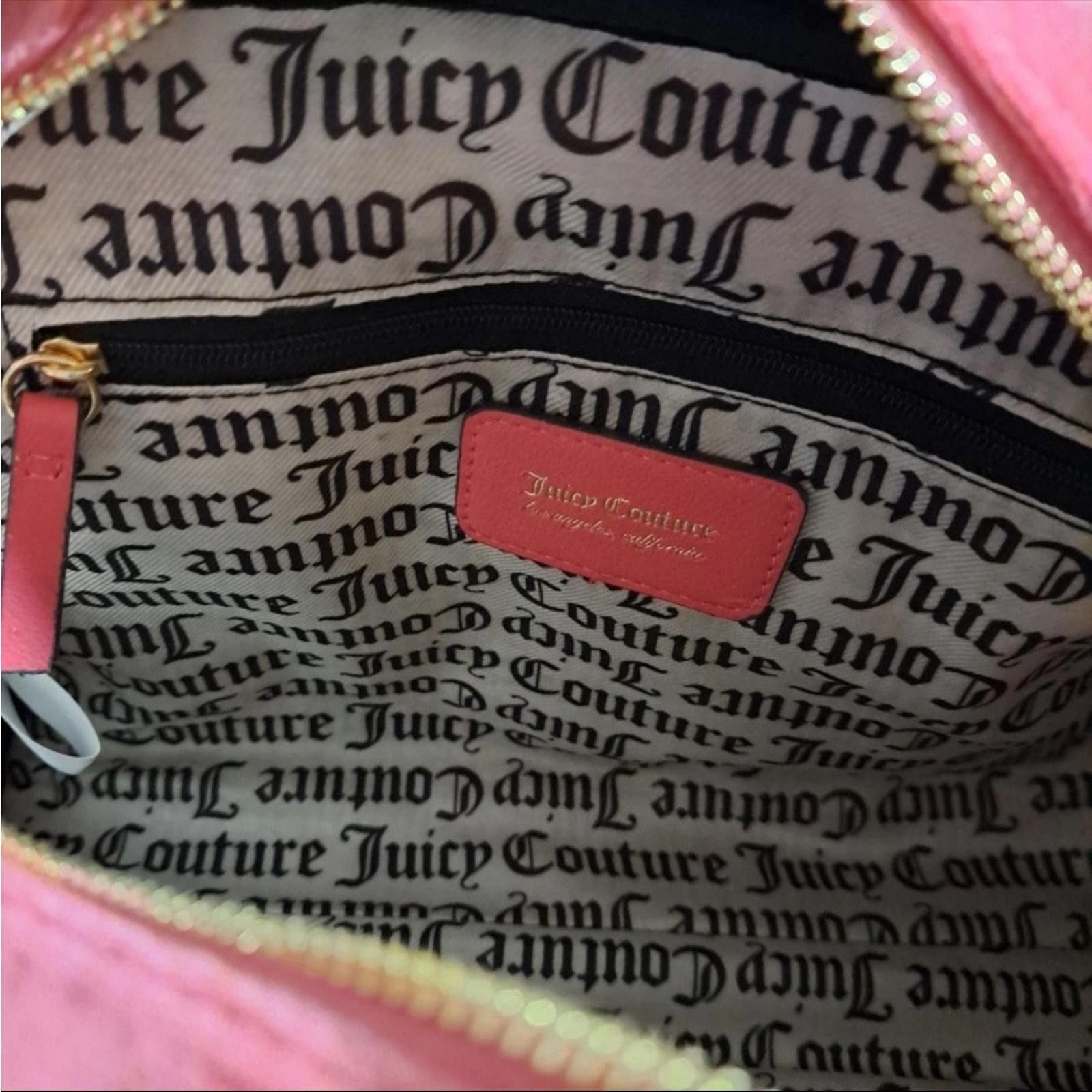 Juicy Couture Jeans Juicy Couture Bowler Bag in Fuchsia with Gold Accents Size ONE SIZE - 8 Thumbnail