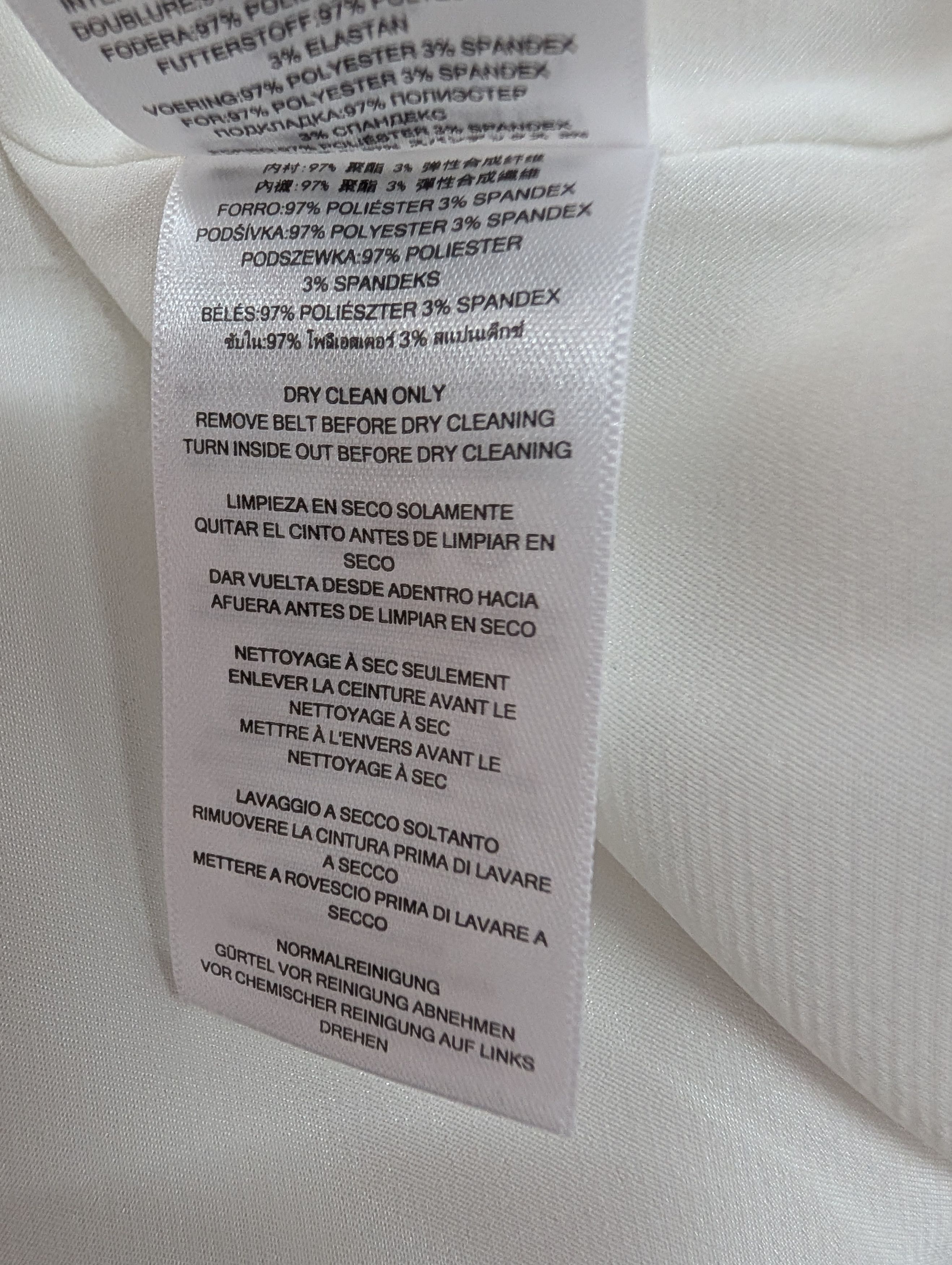 Michael Kors Michael Michael Kors White Long Coat With Gold Buttons Size L / US 10 / IT 46 - 12 Thumbnail