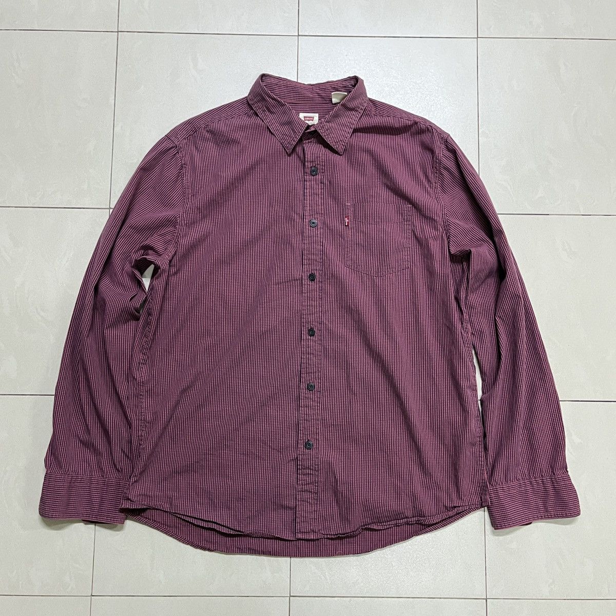 Levi's × Vintage Levis Small Checkered Button Up Shirt Size US M / EU 48-50 / 2 - 2 Thumbnail