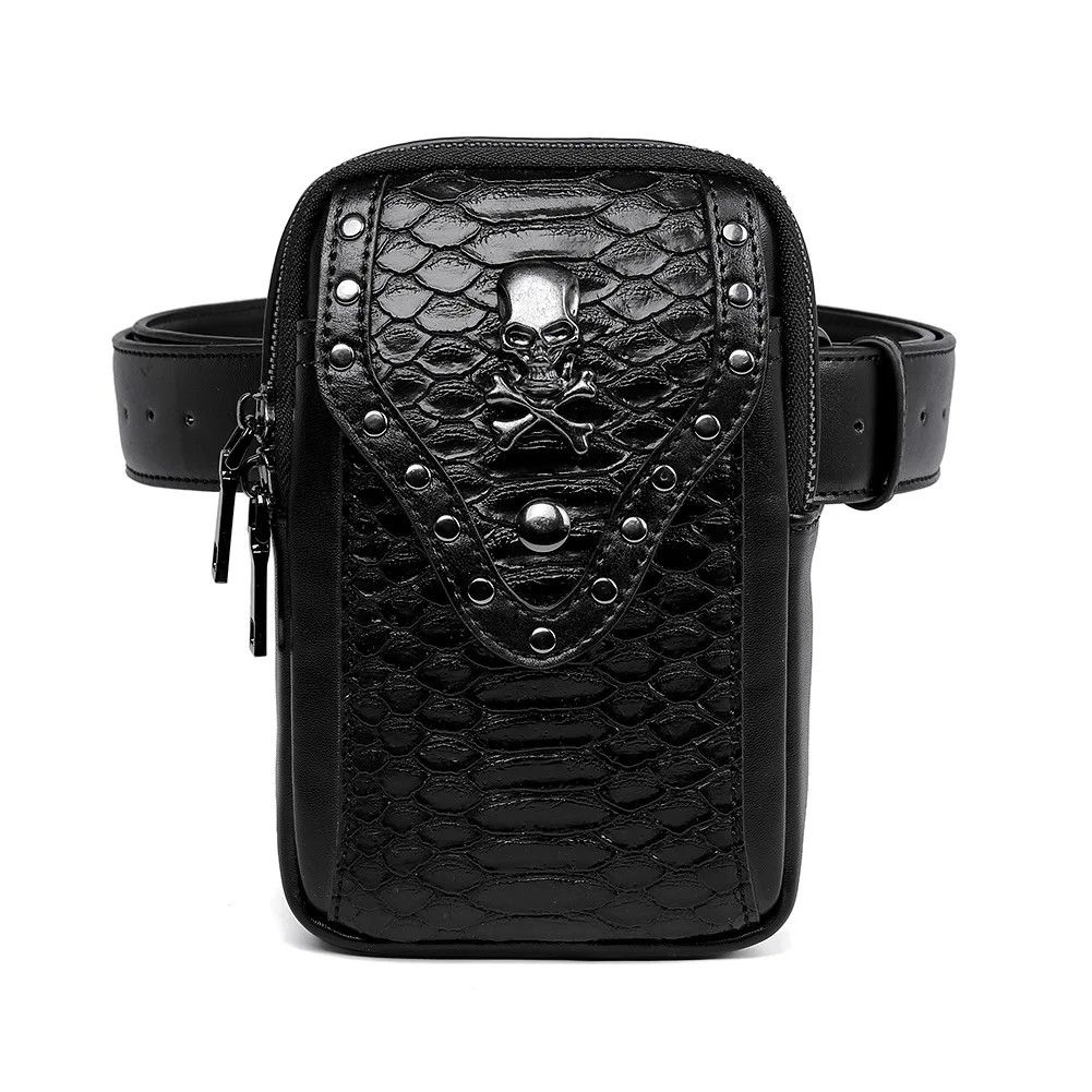 Japanese Brand Scale pattern gothic sling bag Size ONE SIZE - 5 Thumbnail