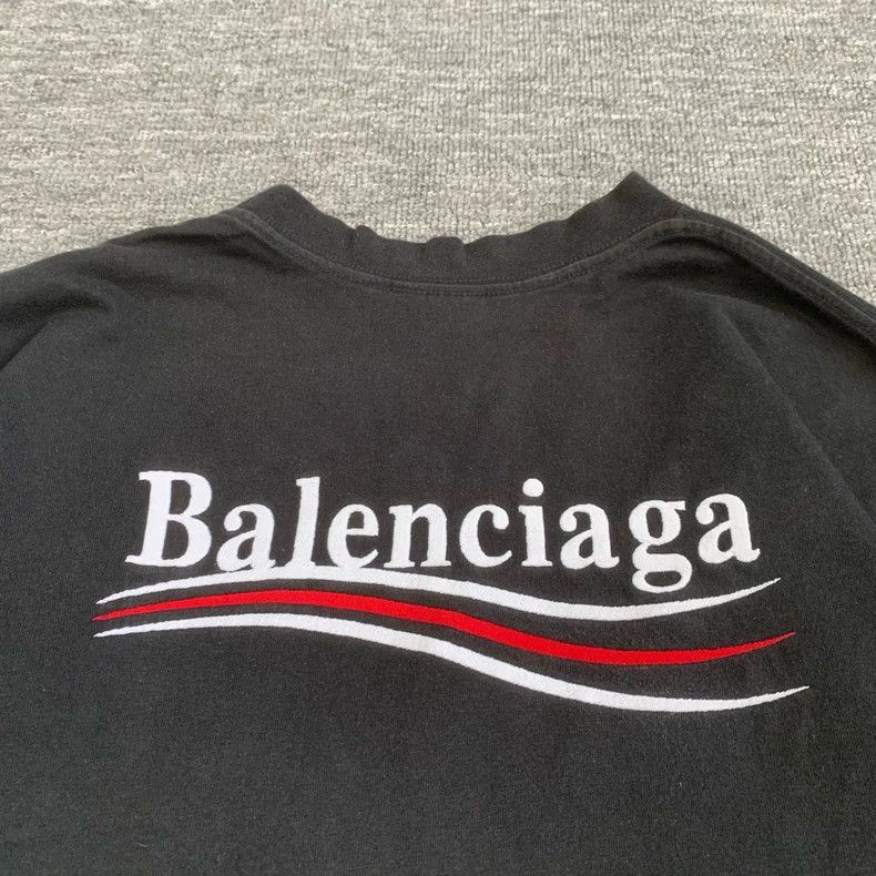 Balenciaga Balenciaga Black Coke Fake Two Long Sleeves Size US M / EU 48-50 / 2 - 9 Thumbnail