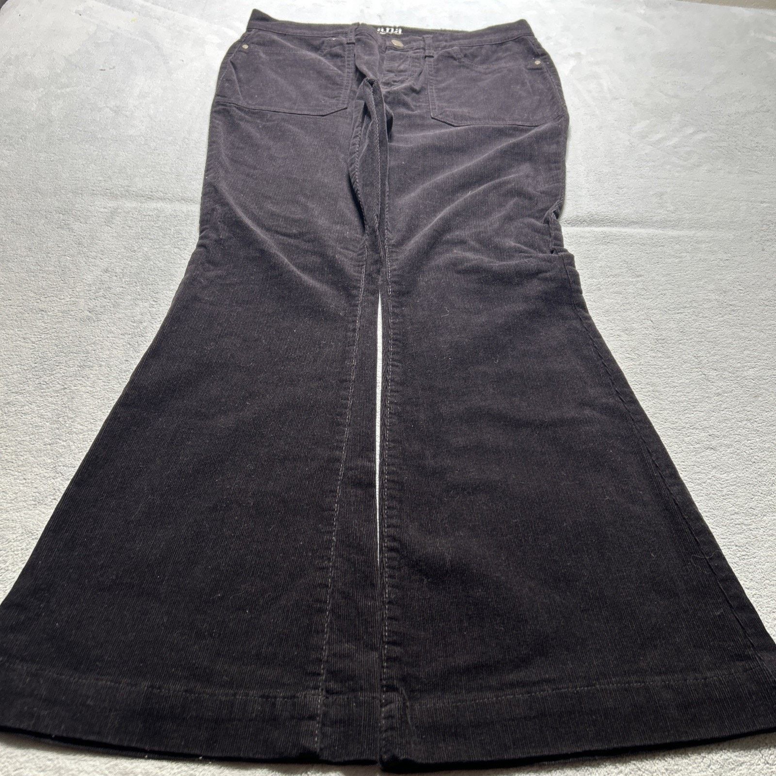 Gap Y2k 2000s Beyond Baggy Corduroy Dojo Pant Women 8 33x29 Wide Size US 33 - 1 Thumbnail