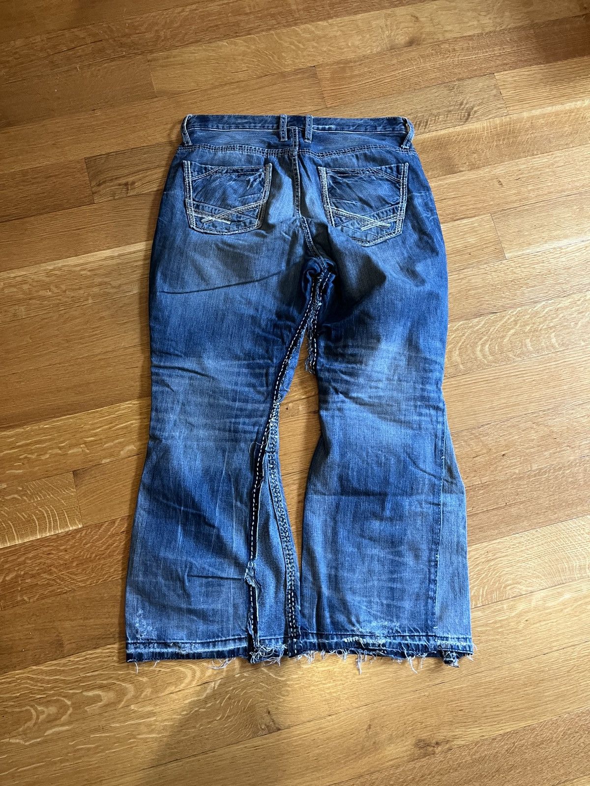 Other Boro Double Knee Japanese Denim Size US 36 / EU 52 - 3 Thumbnail