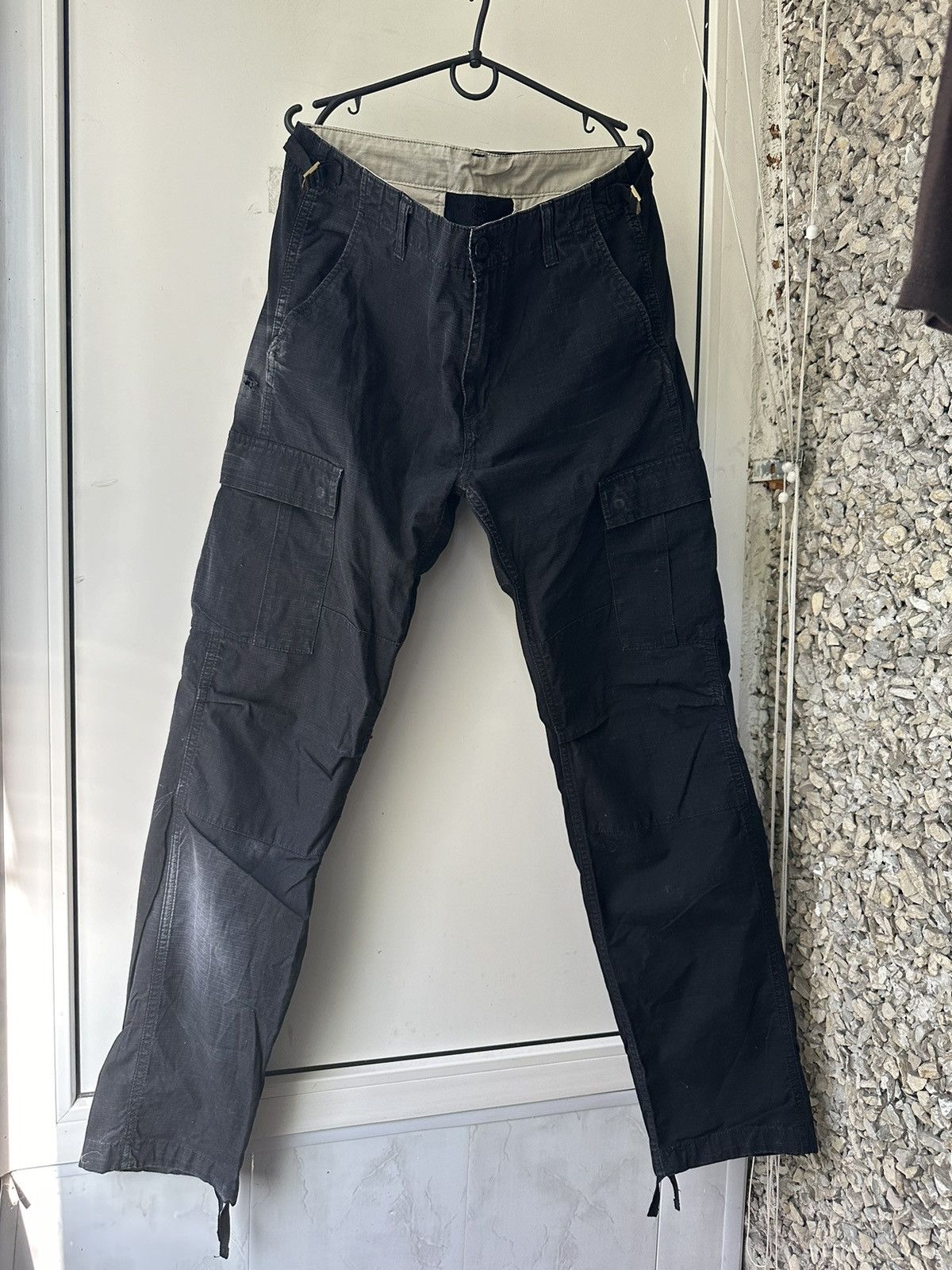 Carhartt Carhartt aviation Cargo Pants Destroyed Workwear Work Size US 31 - 3 Thumbnail