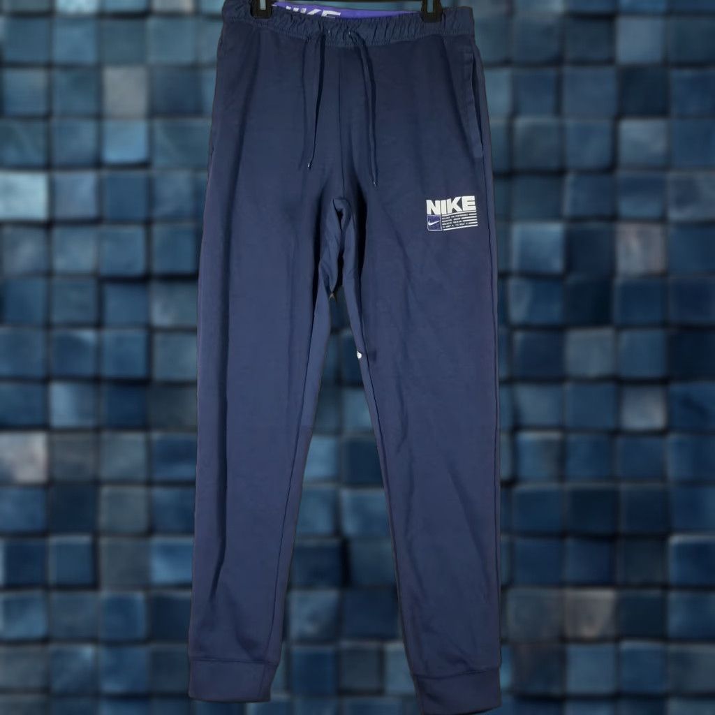 Nike Nike Dri-FIT Tapered Pocket Training Pants Navy Blue CZ7125-410 Size S NWT Size US 29 - 1 Thumbnail