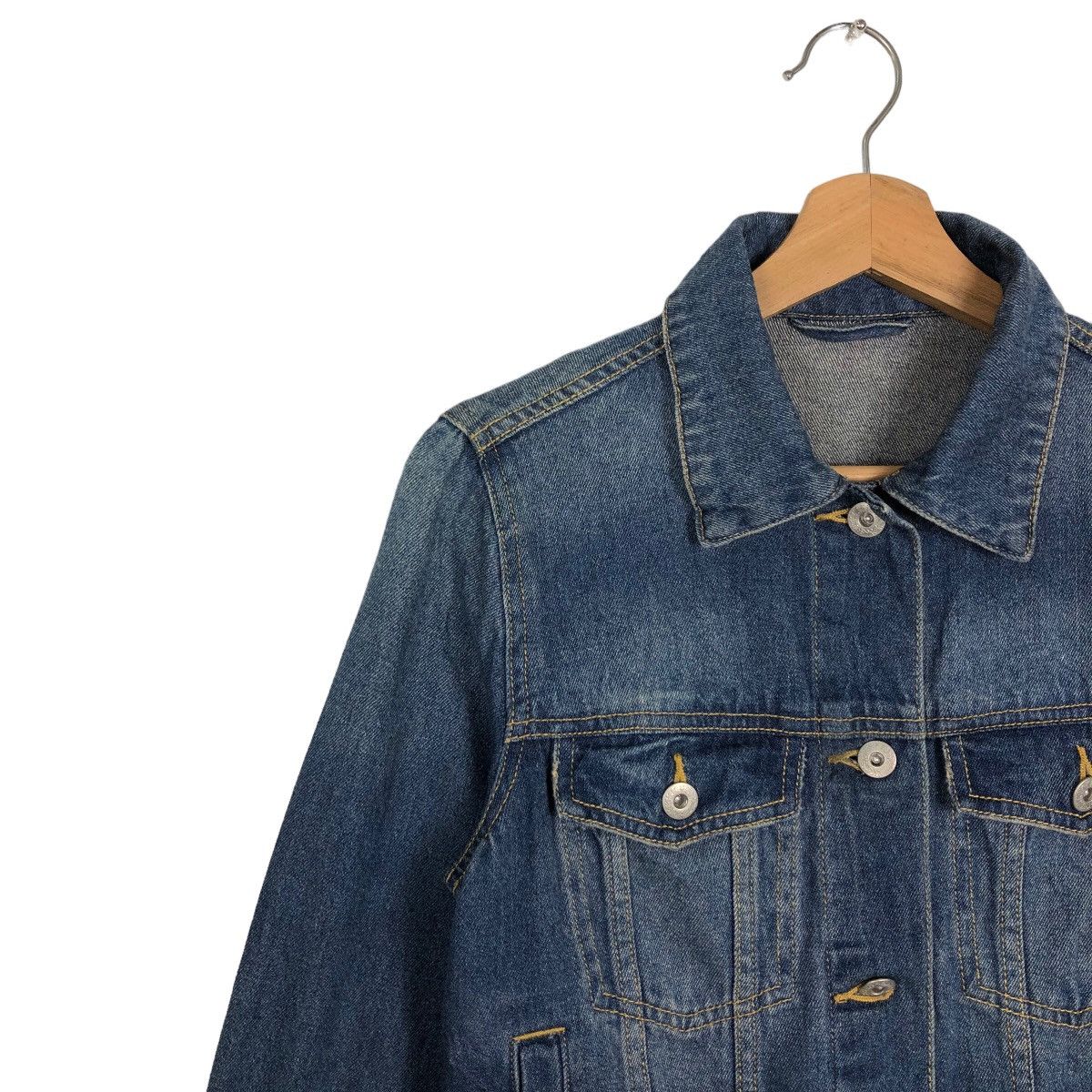 Japanese Brand 🔥90’s Biker Denim Jacket Gu Japan Punk Design Size US M / EU 48-50 / 2 - 7 Thumbnail