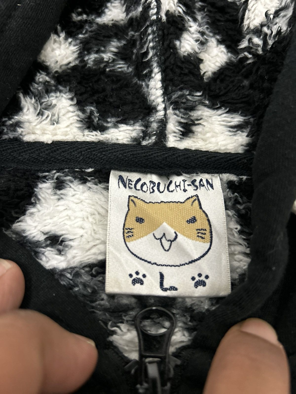 Hysteric Glamour × If Six Was Nine × Japanese Brand Necobuchi-san Animated Comfy zip up hoodie Embroidery Size US L / EU 52-54 / 3 - 8 Thumbnail