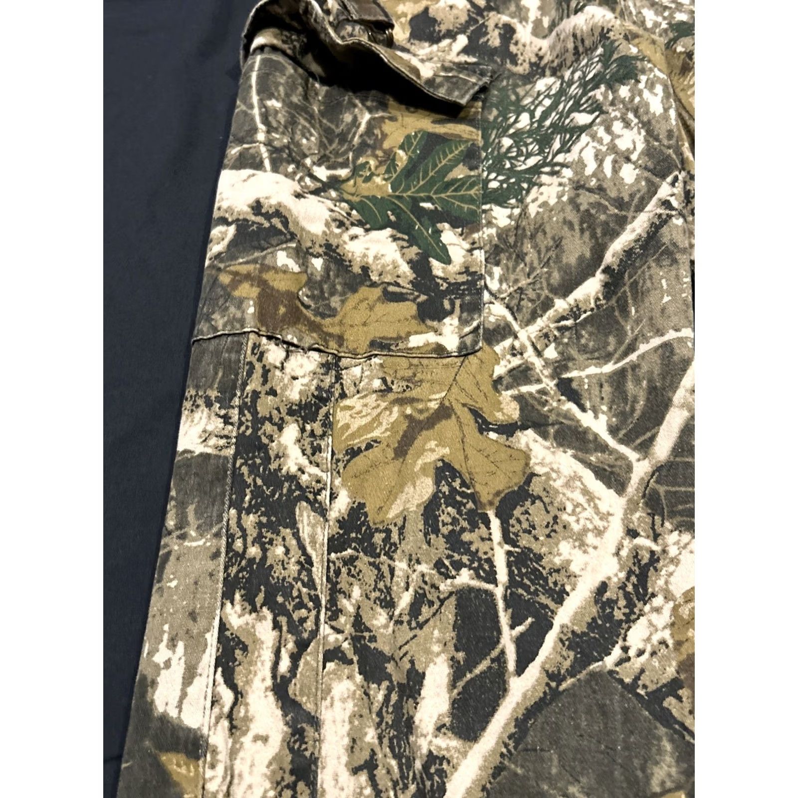 Vintage Blue Savvy Camo Cargo Joggers Womens 13 B1 Stylish Size 34" / US 12 / IT 48 - 2 Thumbnail