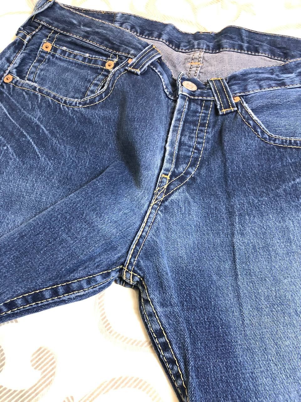 Levi's Light Wash Jeans 90s Levi's 901 Distressed Faded Size US 34 / EU 50 - 9 Thumbnail