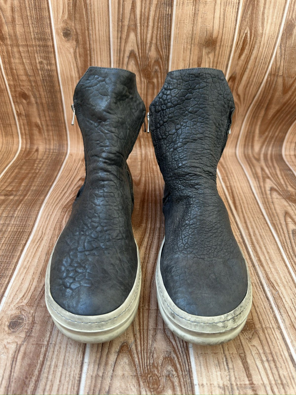 Officine Creative Officine Creative Double Zip up boots Like Rick Owens Size US 12 / EU 45 - 3 Thumbnail
