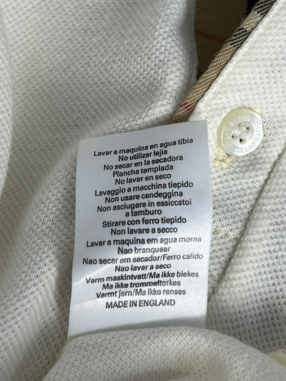 Burberry Vintage Burberry Polo Shirt Size US M / EU 48-50 / 2 - 8 Thumbnail