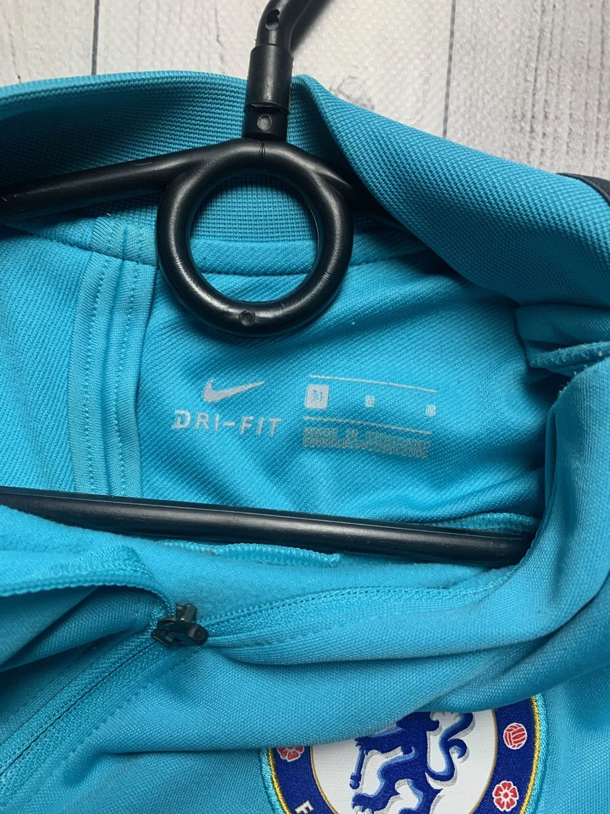 Nike × Vintage Vintage Nike Chelsea soccer sweatshirt blue size M Size US M / EU 48-50 / 2 - 6 Thumbnail