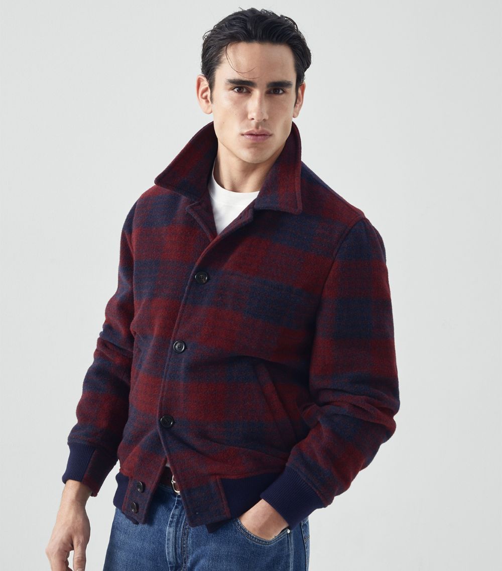Brunello Cucinelli Jacket in Red Size US L / EU 52-54 / 3 - 1 Thumbnail