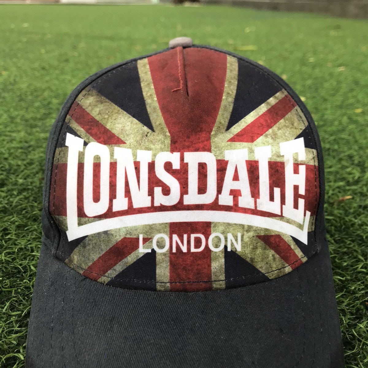 Lonsdale × Other UK × Union LA Lonsdale Union Jack Baseball Cap Navy Blue colorway Lonsdale Size ONE SIZE - 3 Thumbnail