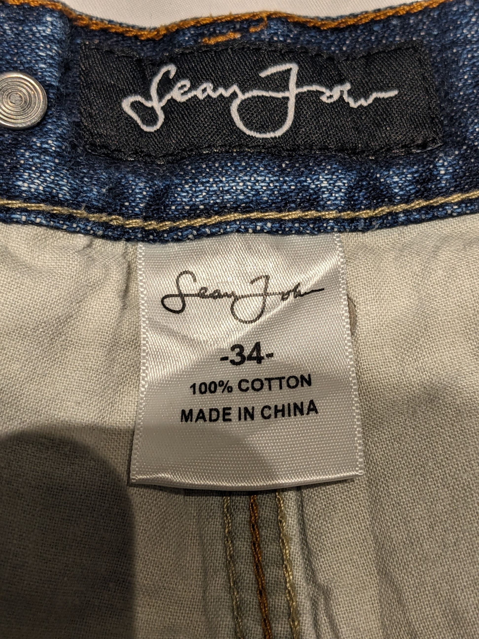 Sean John Vintage Sean John Baggy Denim Short men's 34 Size US 34 / EU 50 - 7 Thumbnail