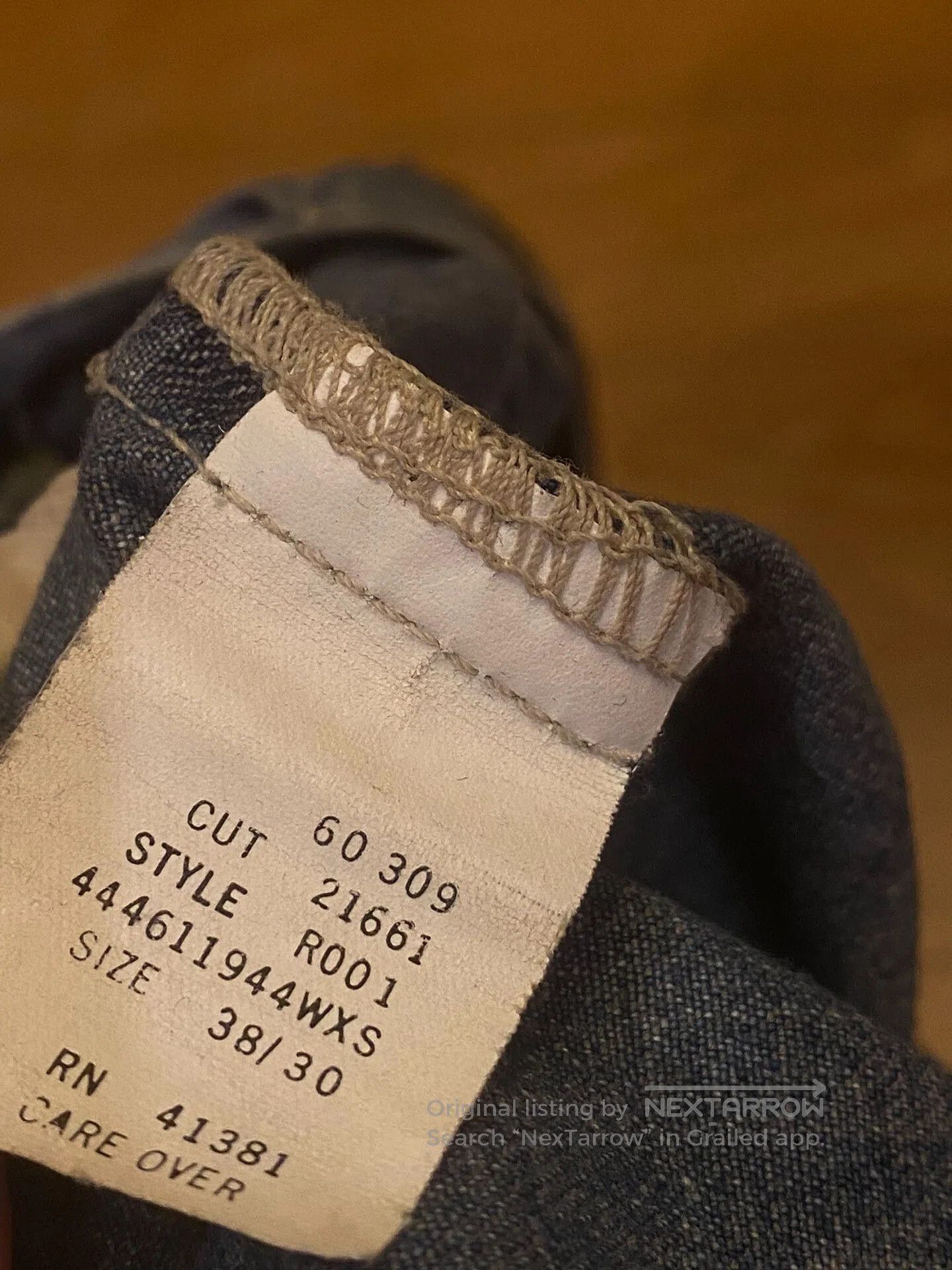 RRL Ralph Lauren vintage rrl 90s washed denim cargo pants. Size US 38 / EU 54 - 9 Thumbnail