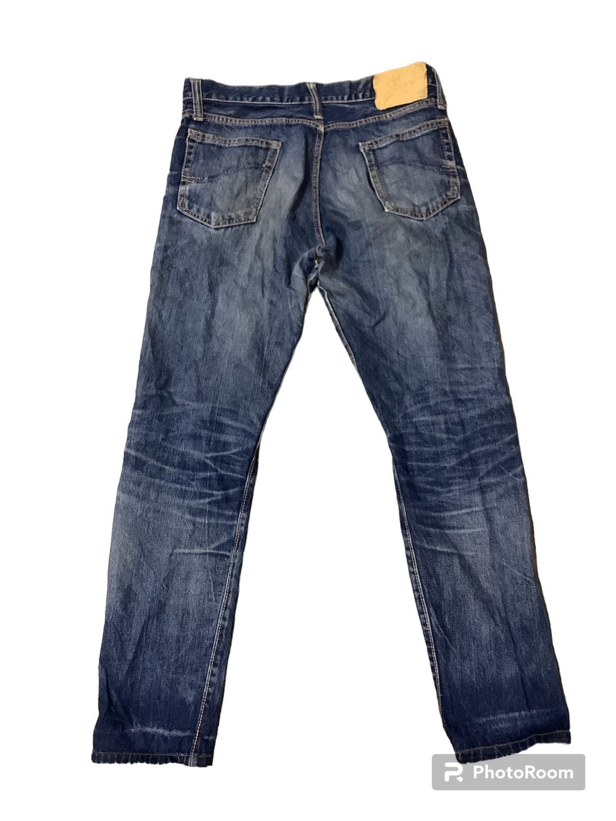 Vintage Vintage Sajego Indigo Genuine Denim Jeans Size US 33 - 2 Thumbnail
