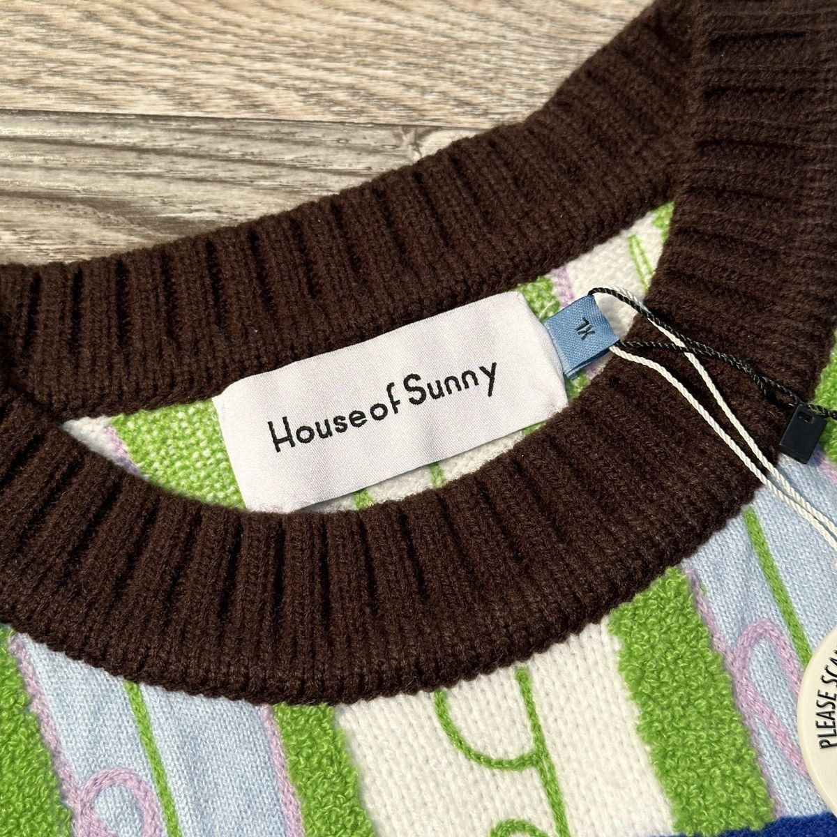 House of Sunny HOUSE OF SUNNY HYPNOTISE LANDSCAPE KNIT JUMPER Size US XL / EU 56 / 4 - 2 Thumbnail