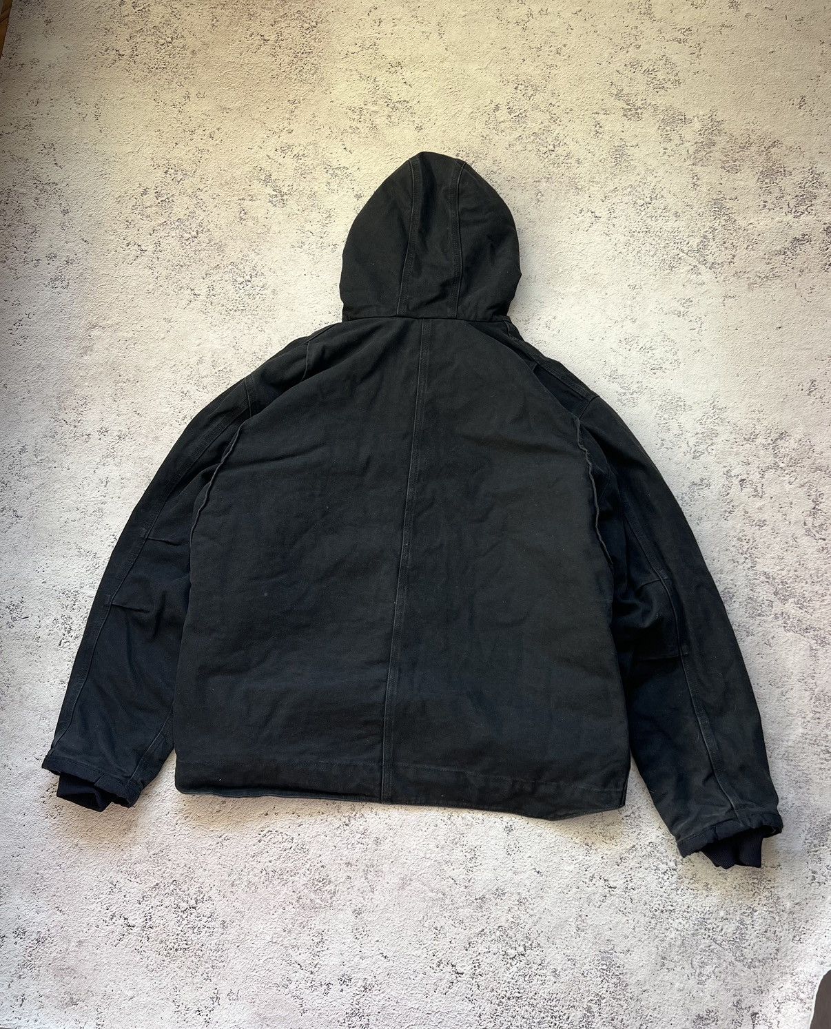 Carhartt × Vintage Carhartt Vintage Faded Work Jacket Sherpa Size US XXL / EU 58 / 5 - 12 Thumbnail