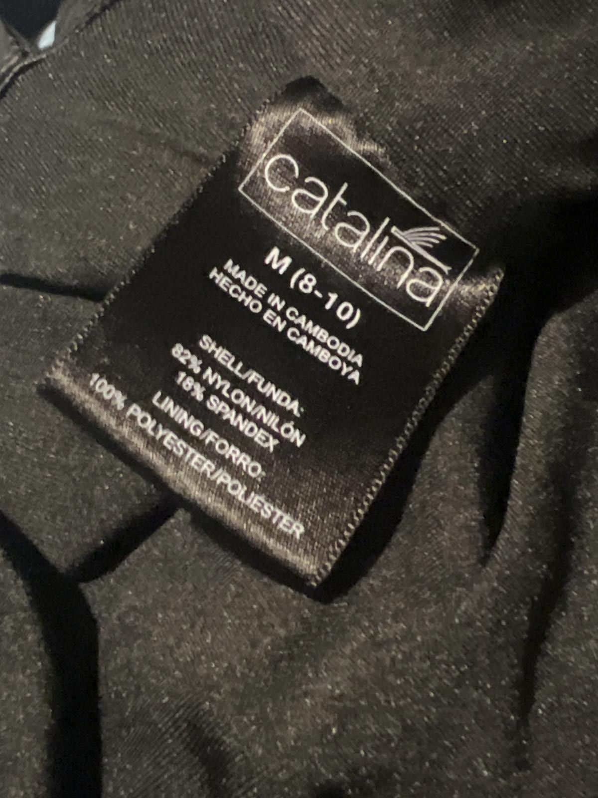 Catalina Catalina Black One-Piece Swimsuit for Women Size ONE SIZE - 6 Thumbnail