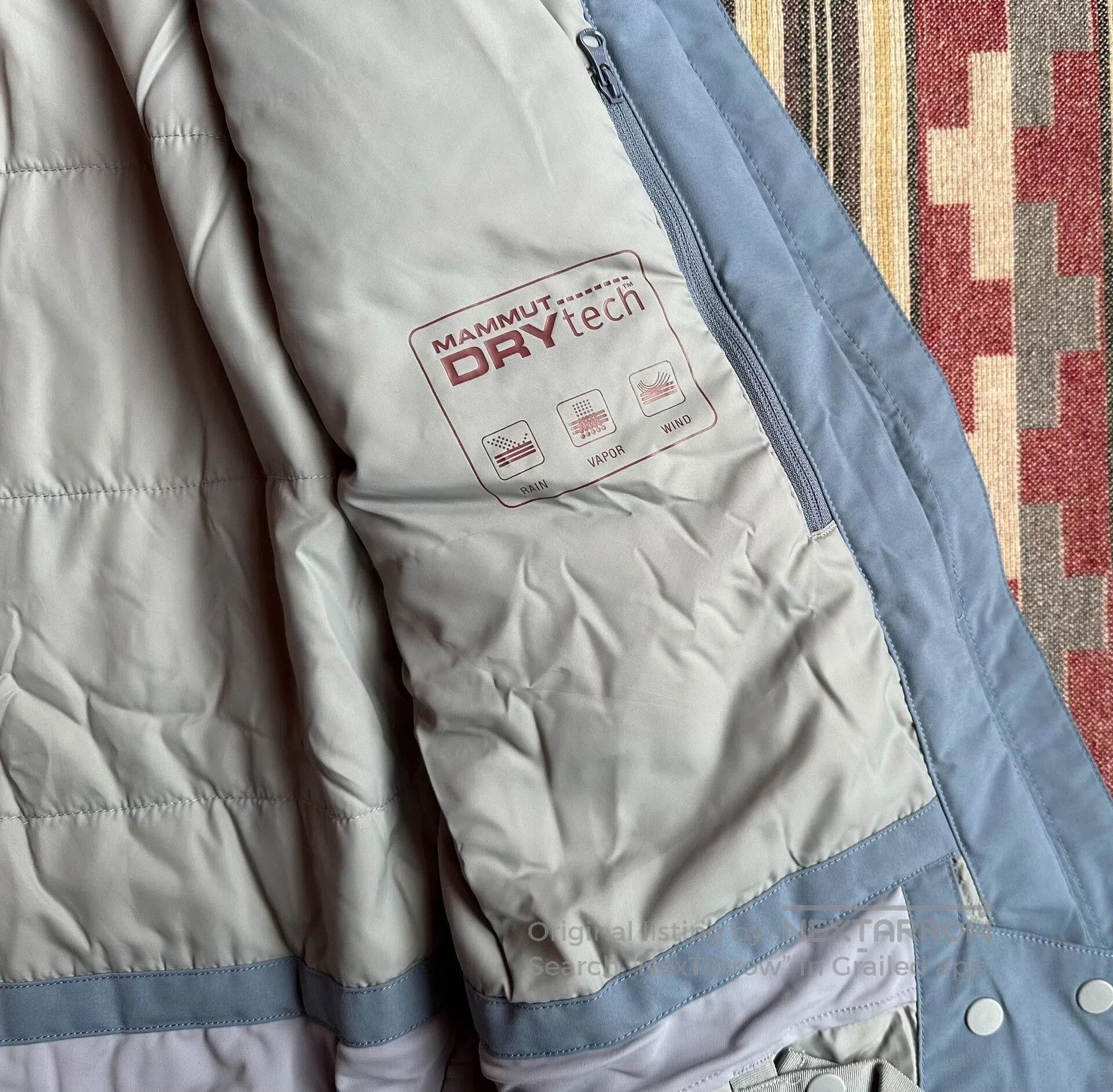 Mammut MAMMUT Drytech Women's Jacket. Size M / US 6-8 / IT 42-44 - 7 Thumbnail