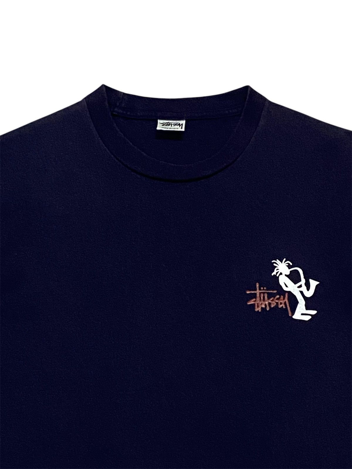 Stussy × Vintage Vintage Stussy Rasta Dark Blue Shirt Size US M / EU 48-50 / 2 - 4 Thumbnail