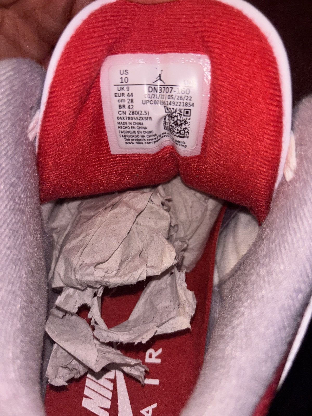 Jordan Brand Jordan 3 Fire Red Size US 10 / EU 43 - 5 Thumbnail