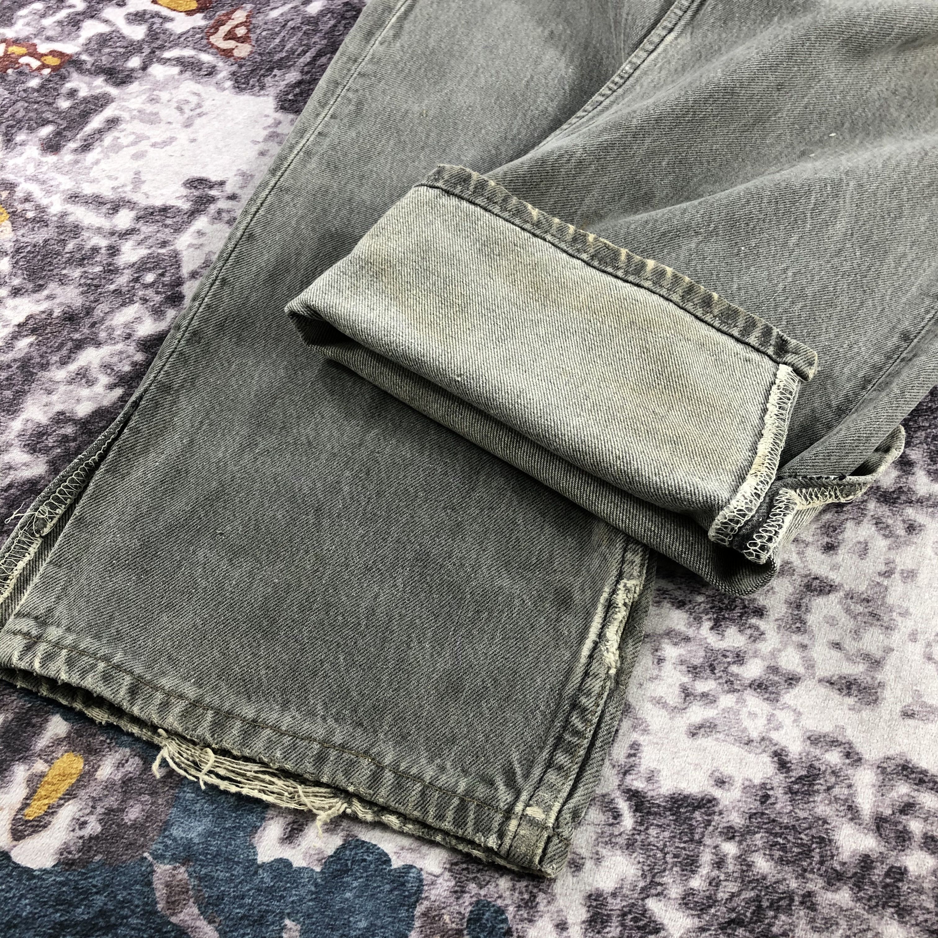 Levi's Vintage 90s Ash Gray Levis 501 Jeans-JM2338 Size US 40 / EU 56 - 8 Thumbnail