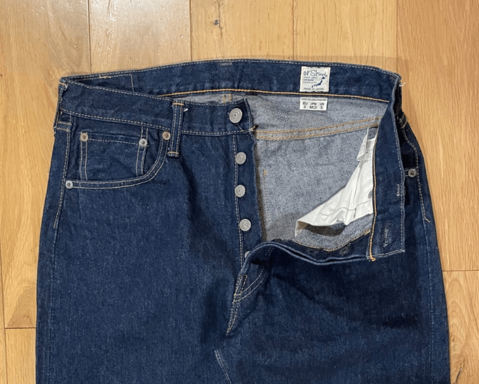 Orslow orSlow 105 Selvedge Denim Jeans Size 2 Size US 32 / EU 48 - 4 Thumbnail