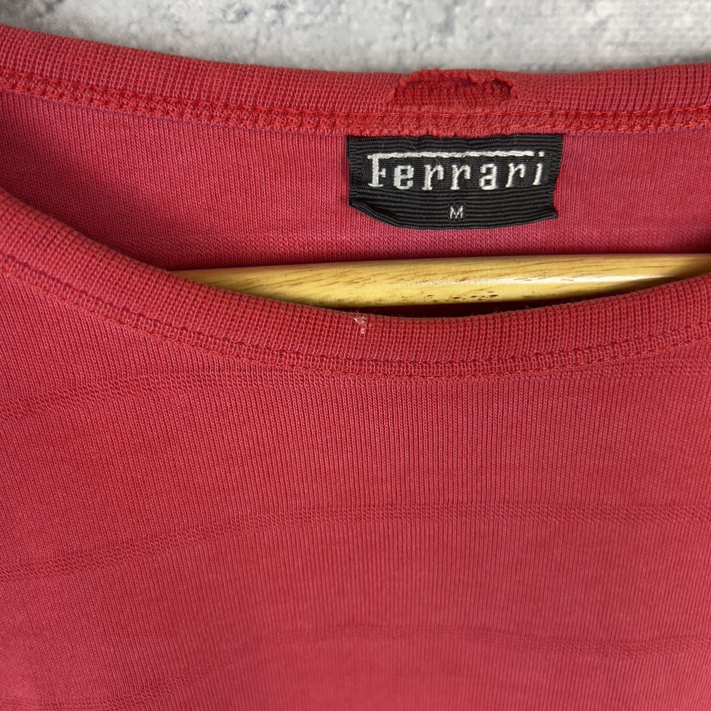 Ferrari Ferrari Tee Men's Size M Red Short Sleeve Size US M / EU 48-50 / 2 - 7 Thumbnail