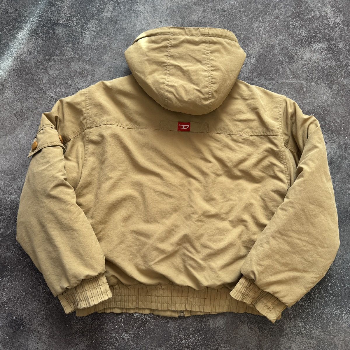 Diesel Diesel Vintage Y2K Boxy Fit Unisex Cropped Bomber Jacket Size US M / EU 48-50 / 2 - 4 Thumbnail