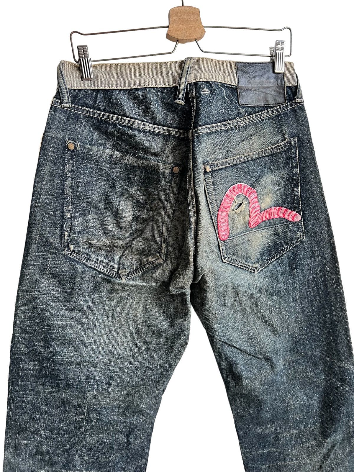 Evisu OG Evisu Yamane Laboratory Paris Daicock Selvage 2 Way Denim Size US 32 / EU 48 - 10 Thumbnail