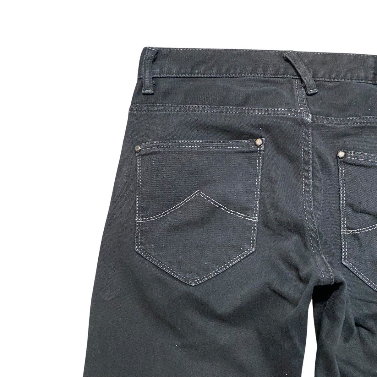 Le Grande Bleu (L.G.B.) GOYA Denim Low Flare Wolf Jeans LGB Size US 31 - 10 Thumbnail