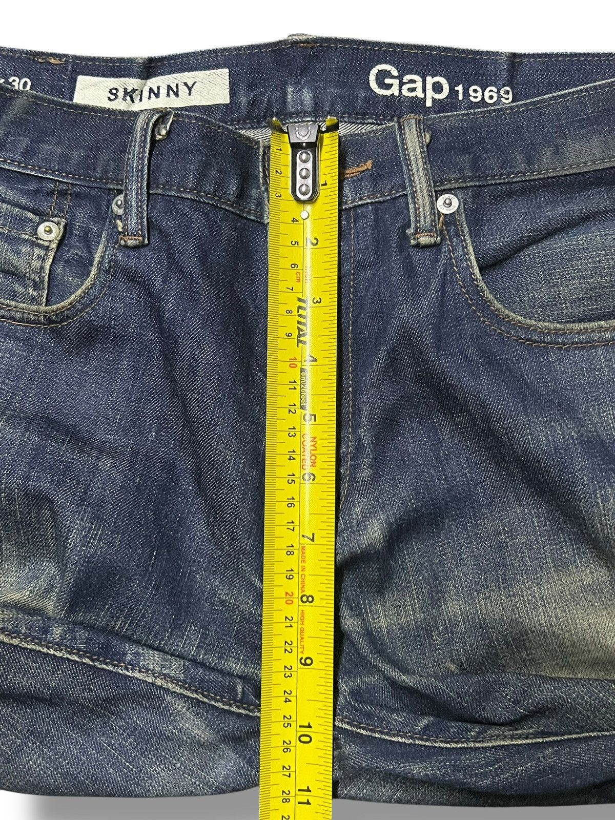 Gap Vintage Gap 1969 Skinny - Faded Mud Wash Denim Size US 32 / EU 48 - 15 Thumbnail