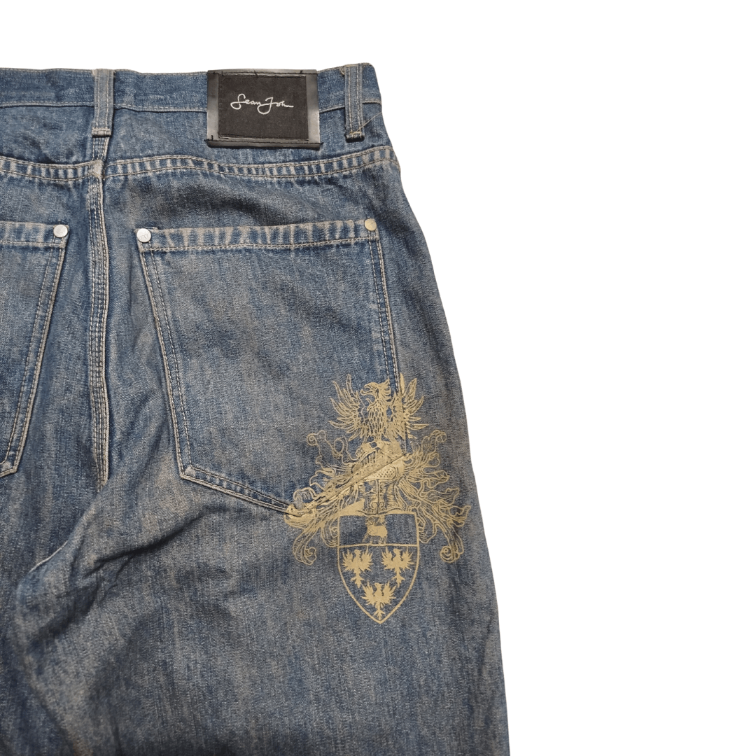 Sean John Vintage Sean John Blue Relaxed Loose Jeans Size US 30 / EU 46 - 2 Thumbnail
