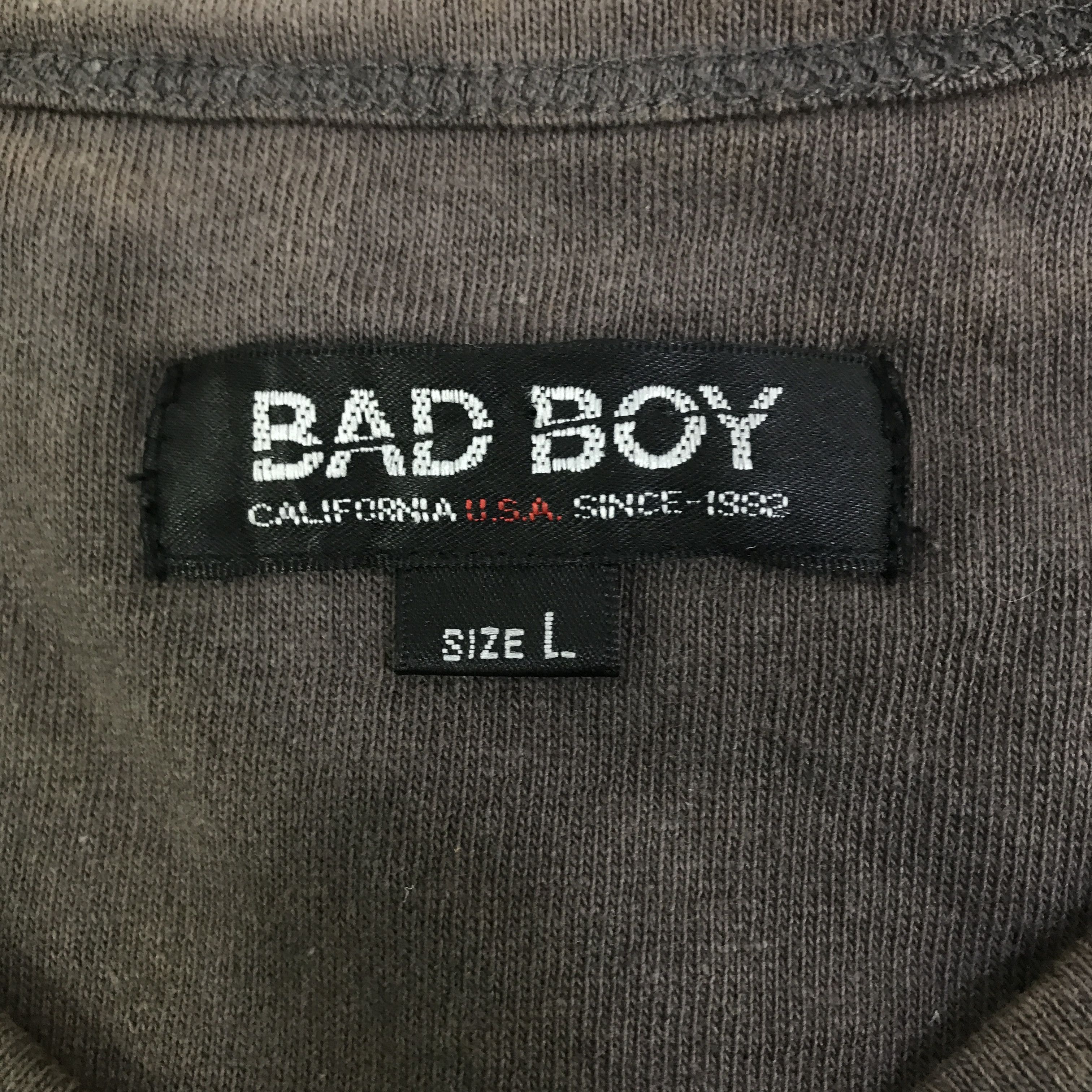 Japanese Brand bad boy california long sleeve t-shirt K93B55 Size US L / EU 52-54 / 3 - 12 Thumbnail
