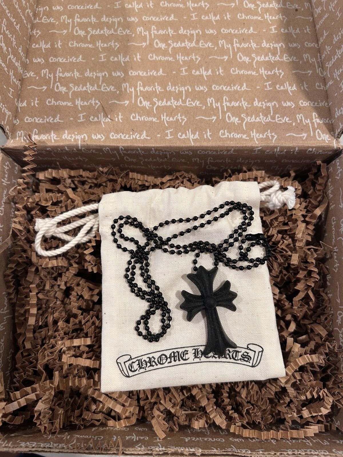 Chrome Hearts Silichrome Necklace Size ONE SIZE - 1 Thumbnail