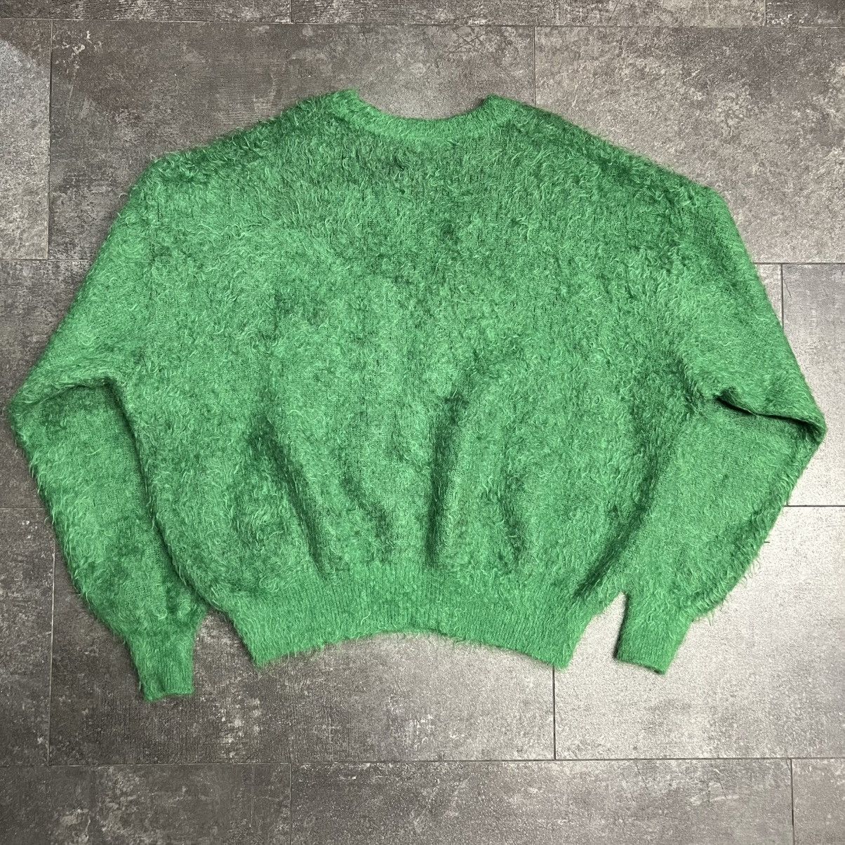 Saint Michael Saint Mxxxxxx Saint Mohair Knit Crewneck Green Size US L / EU 52-54 / 3 - 2 Thumbnail