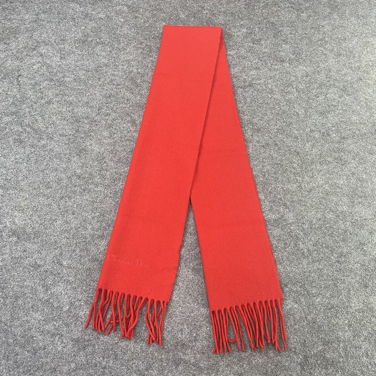 Christian Dior Monsieur Christian Dior Scarf / Muffler / Neckwear -T1125 Size ONE SIZE - 2 Thumbnail