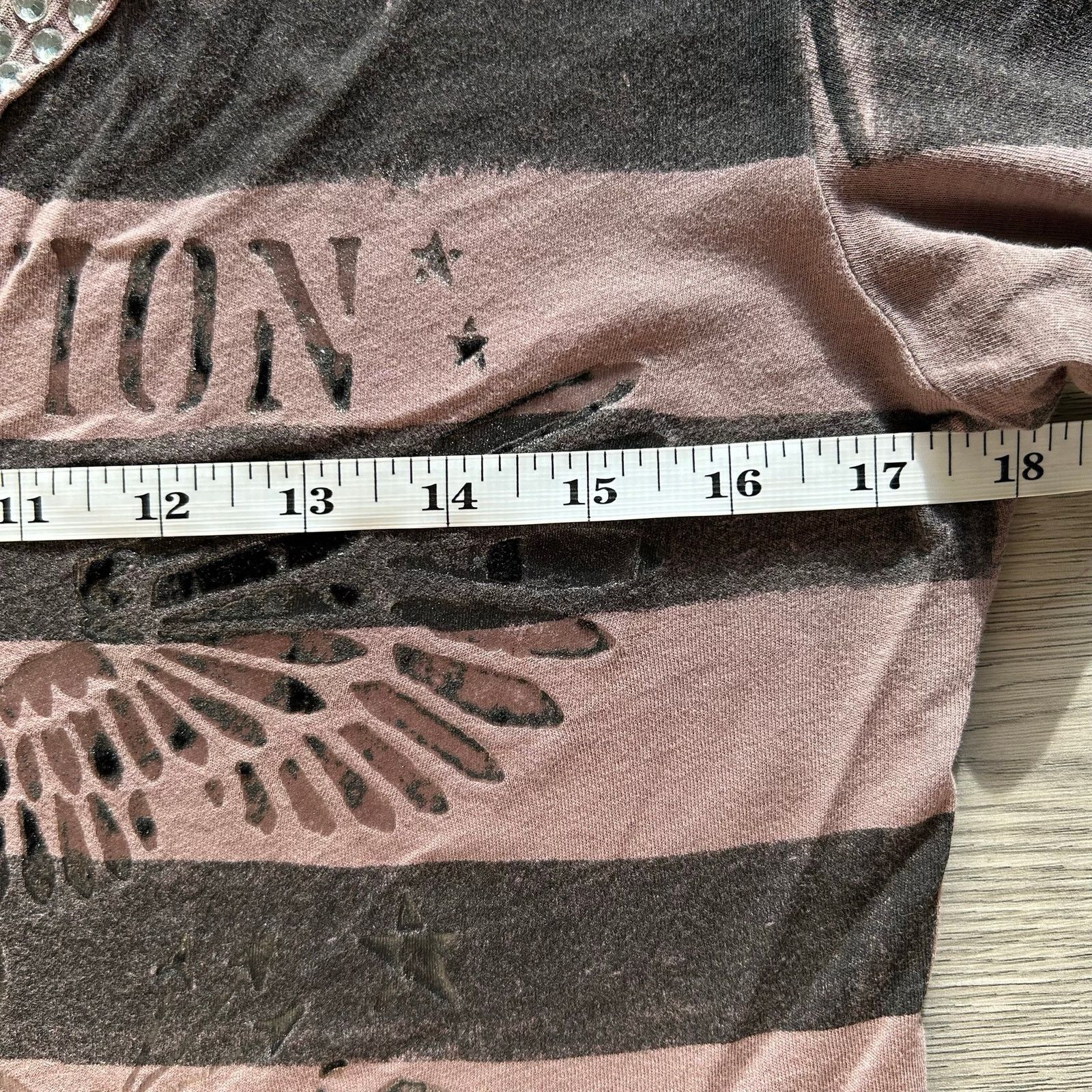 Affliction Vintage y2k Affliction Eagle V-Neck Studded punk style Shirt Size L / US 10 / IT 46 - 7 Thumbnail