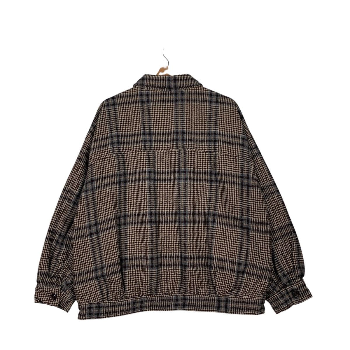 Japanese Brand ONE WAY Checked Button Casual Jacket #2129-C93 Size US M / EU 48-50 / 2 - 7 Thumbnail