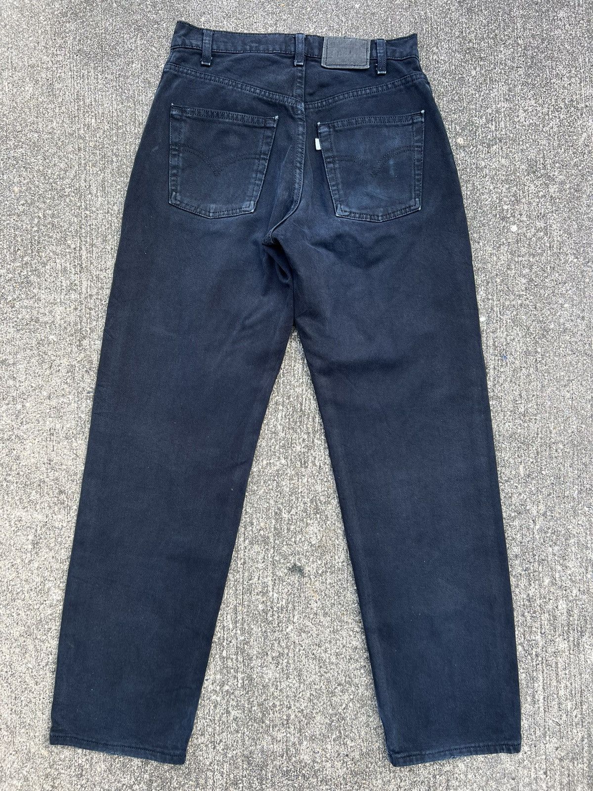 Levi's Vintage 1997 Levi’s Silvertab Fade Black Denim Relaxed Jeans Size US 29 - 5 Thumbnail