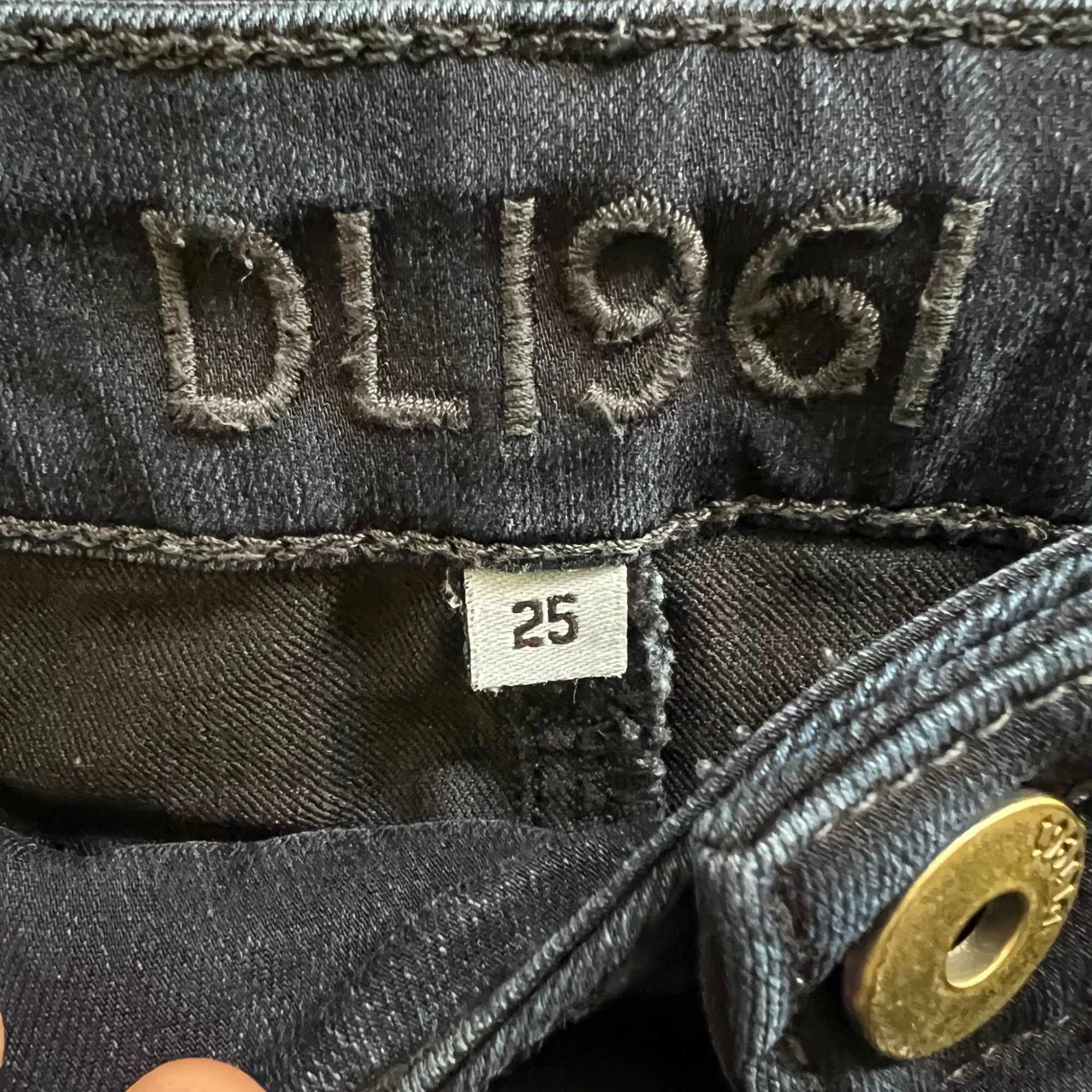 DL1961 DL1961 Pro High-Rise Skinny Jeans Size 25 Charcoal Grey Prem Size 25" / US 0 / IT 36 - 8 Thumbnail