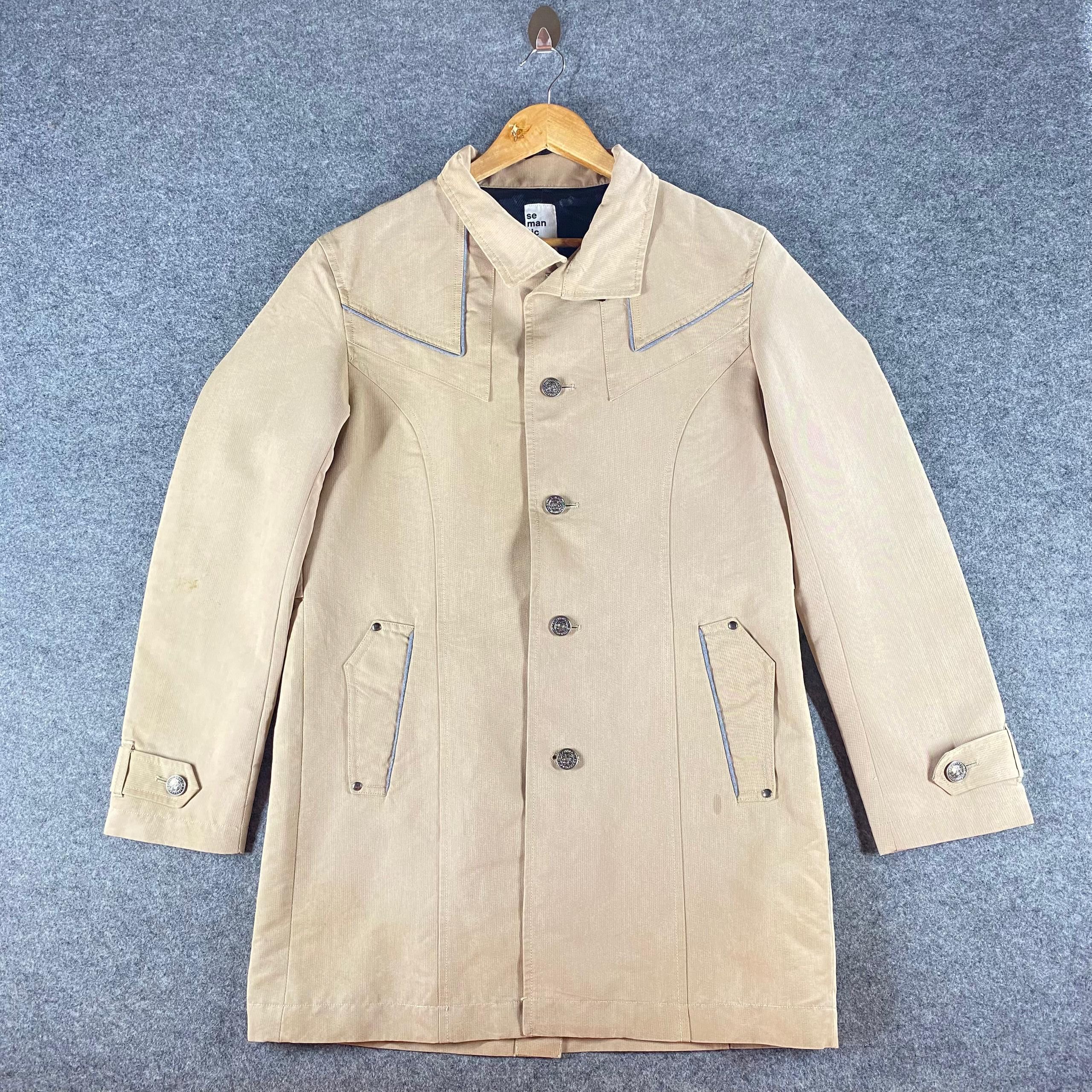 semanticdesign Vintage Semantic Design Parka Jacket Size US L / EU 52-54 / 3 - 3 Thumbnail