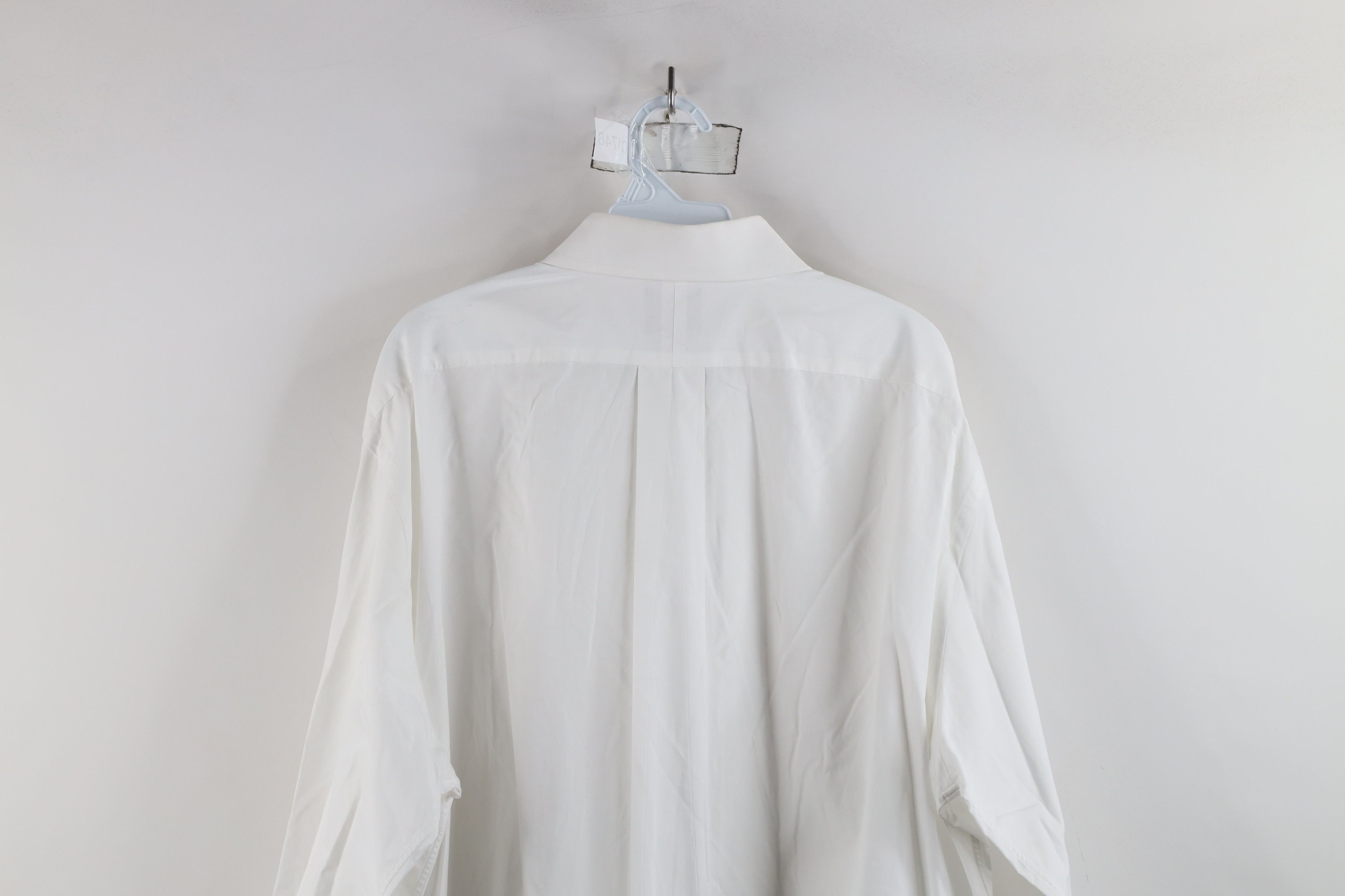 Jos. A. Bank × Vintage Jos A Bank French Cuff Tuxedo Prom Button Dress Shirt White Size US M / EU 48-50 / 2 - 13 Thumbnail