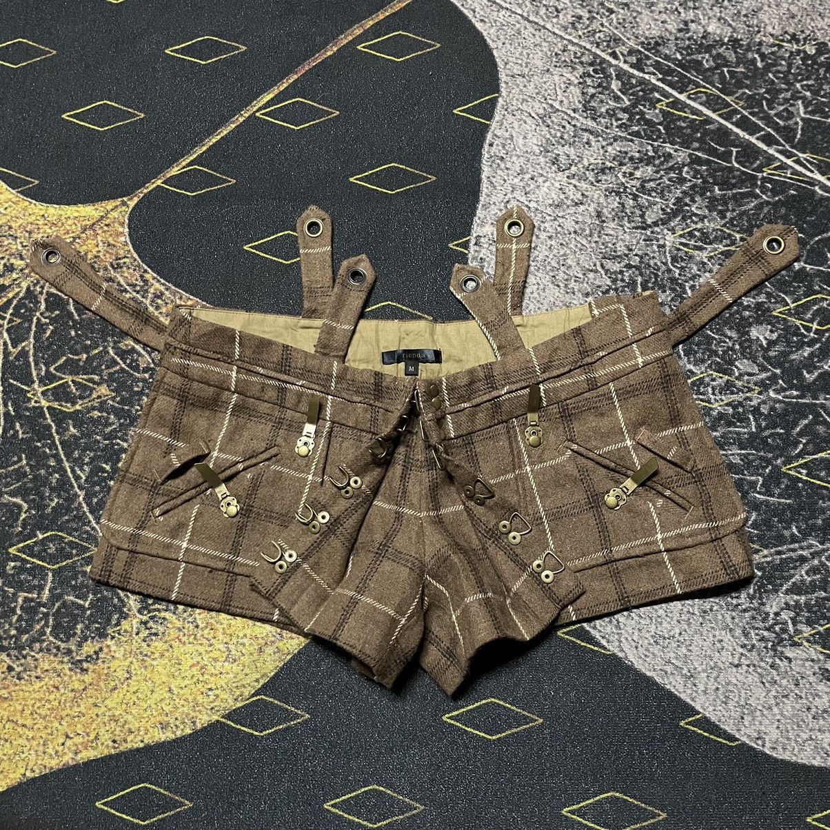 Vintage 💥- JapaneseBrand RIENDA Wool Shorts Punk Harajuku Fashion Size 30" / US 8 / IT 44 - 3 Thumbnail