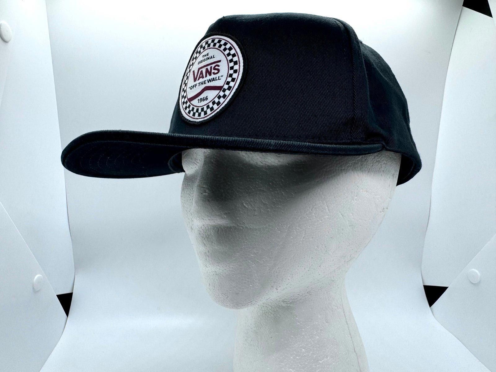 Vans Vans Off the Wall Black SnapBack Hat Size ONE SIZE - 2 Thumbnail