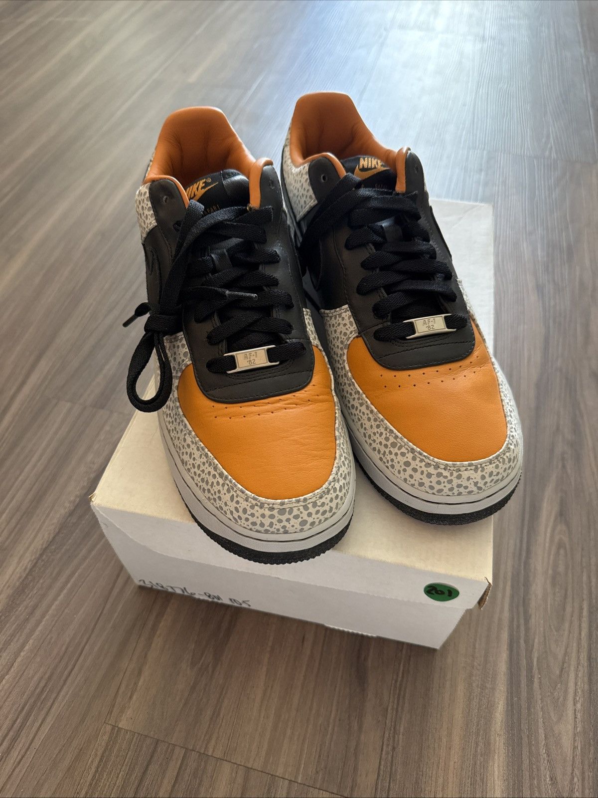 Nike Nike Air Force 1 Premium Safari Orange Blaze - Size 10.5 Size US 10.5 / EU 43-44 - 1 Thumbnail