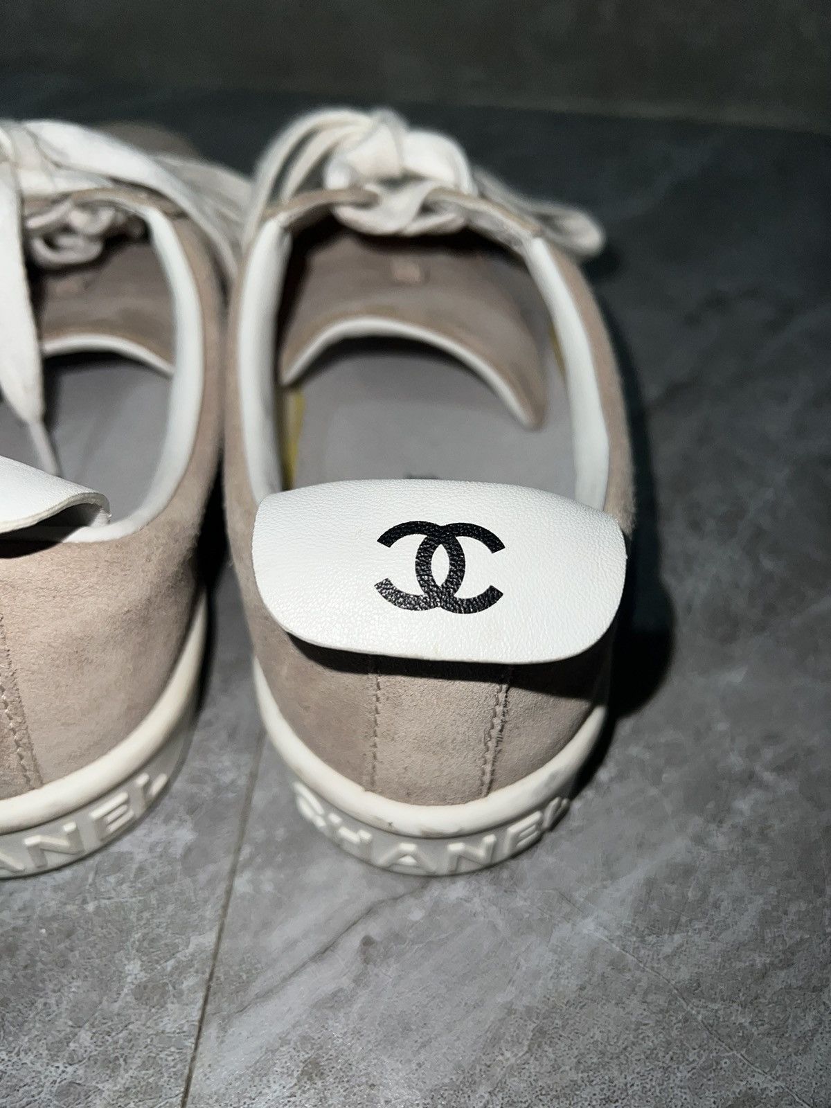 Chanel Chanel Suede Calfskin Sneakers Size US 9 / IT 39 - 5 Thumbnail