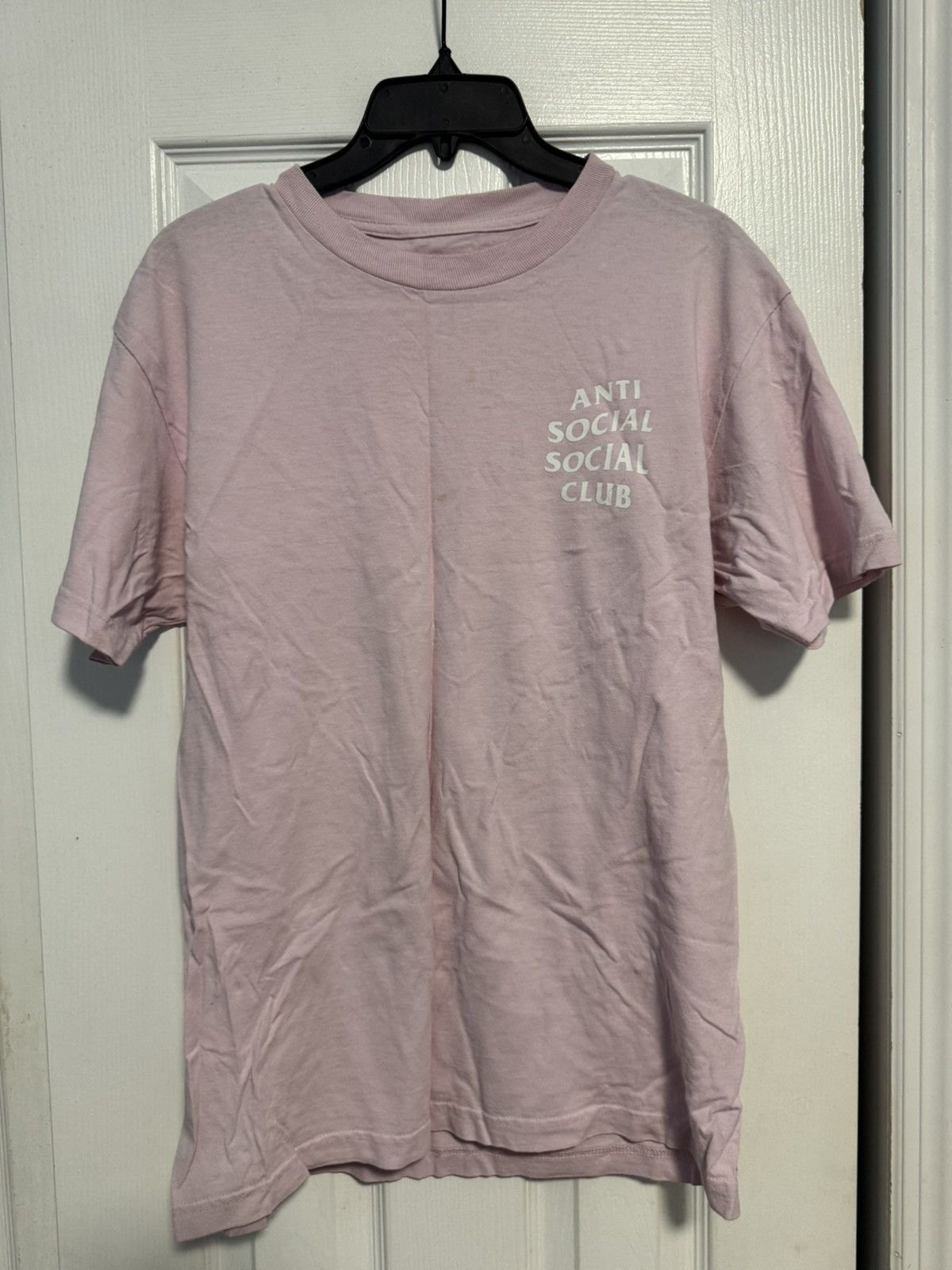 Anti Social Social Club Anti Social Social Club Pink Tshirt Size US M / EU 48-50 / 2 - 2 Thumbnail